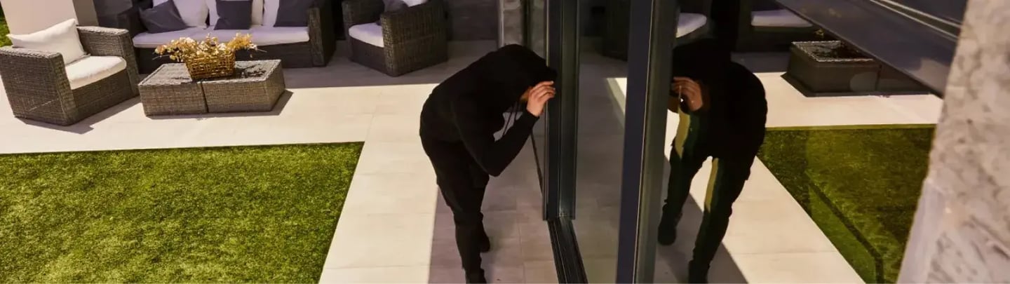 A sua casa protegida do roubo