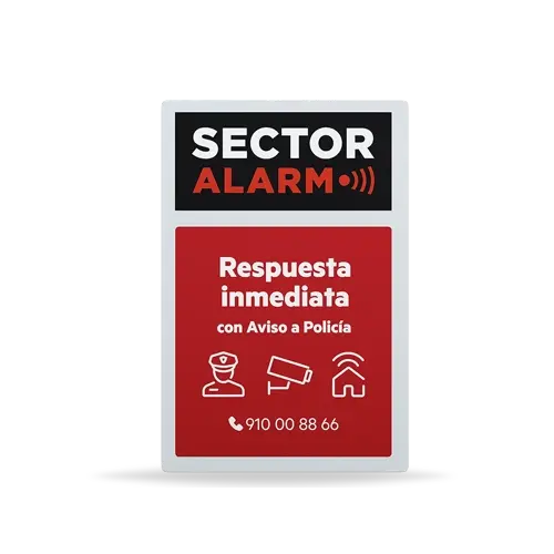 Placas e Autocolantes dissuasores